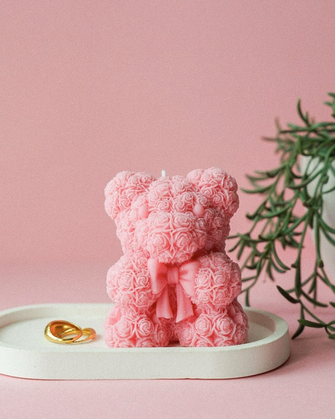 teddy bear candle teddy bear candle