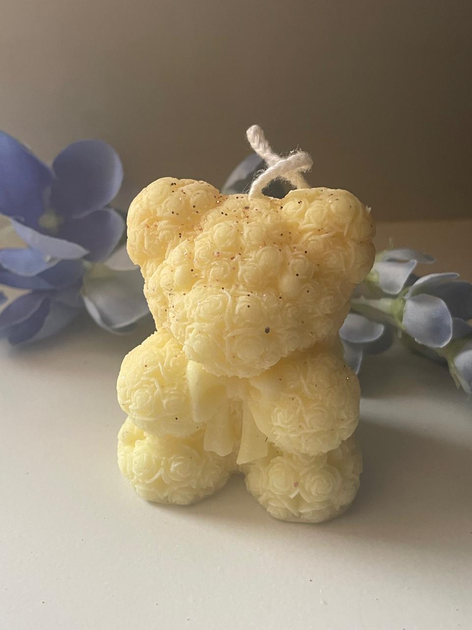 teddy bear candle teddy bear candle