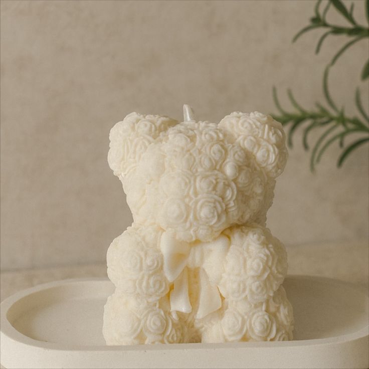 teddy bear candle teddy bear candle