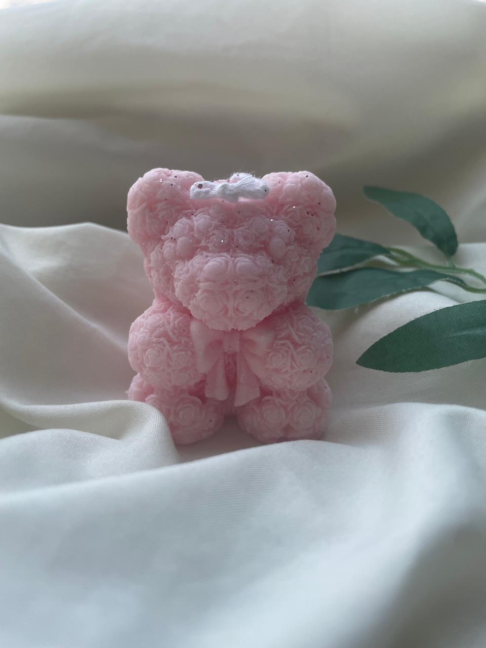 teddy bear candle teddy bear candle