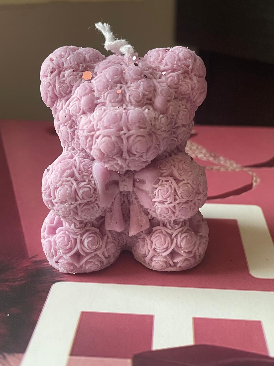 teddy bear candle teddy bear candle