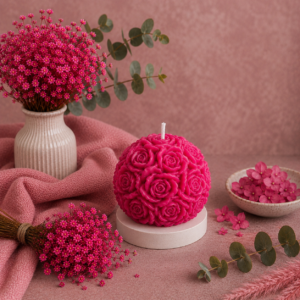 rose candle