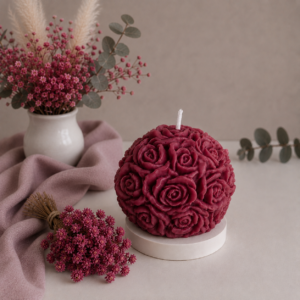 rose candle